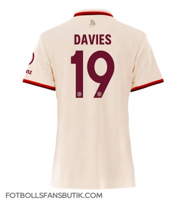 Bayern Munich Alphonso Davies #19 Replika Tredje Tröja Damer 2024-25 Kortärmad